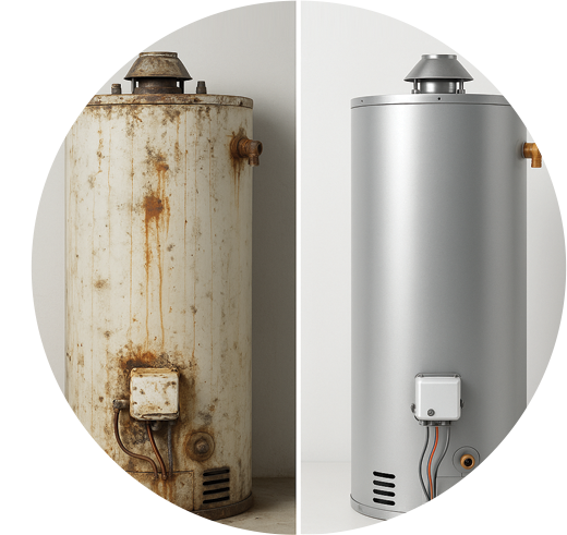 24/7 water heater repair water heater before and after